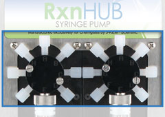 Valves for RxnHUB Syringe Pumps